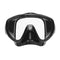 Scubapro Flux Low-Volume Single Lens Scuba Diving Mask-Black