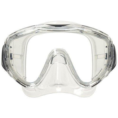 Scubapro Flux Low-Volume Single Lens Scuba Diving Mask-Clear