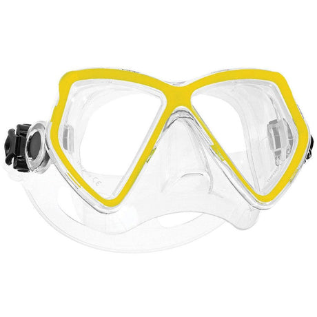 Scubapro Mini Vu (Blenny) Dual Lens Scuba Diving Mask-Yellow
