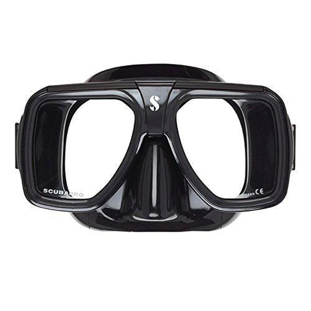 Scubapro Solara Low-Volume Dual Lens Scuba Diving Mask-Black