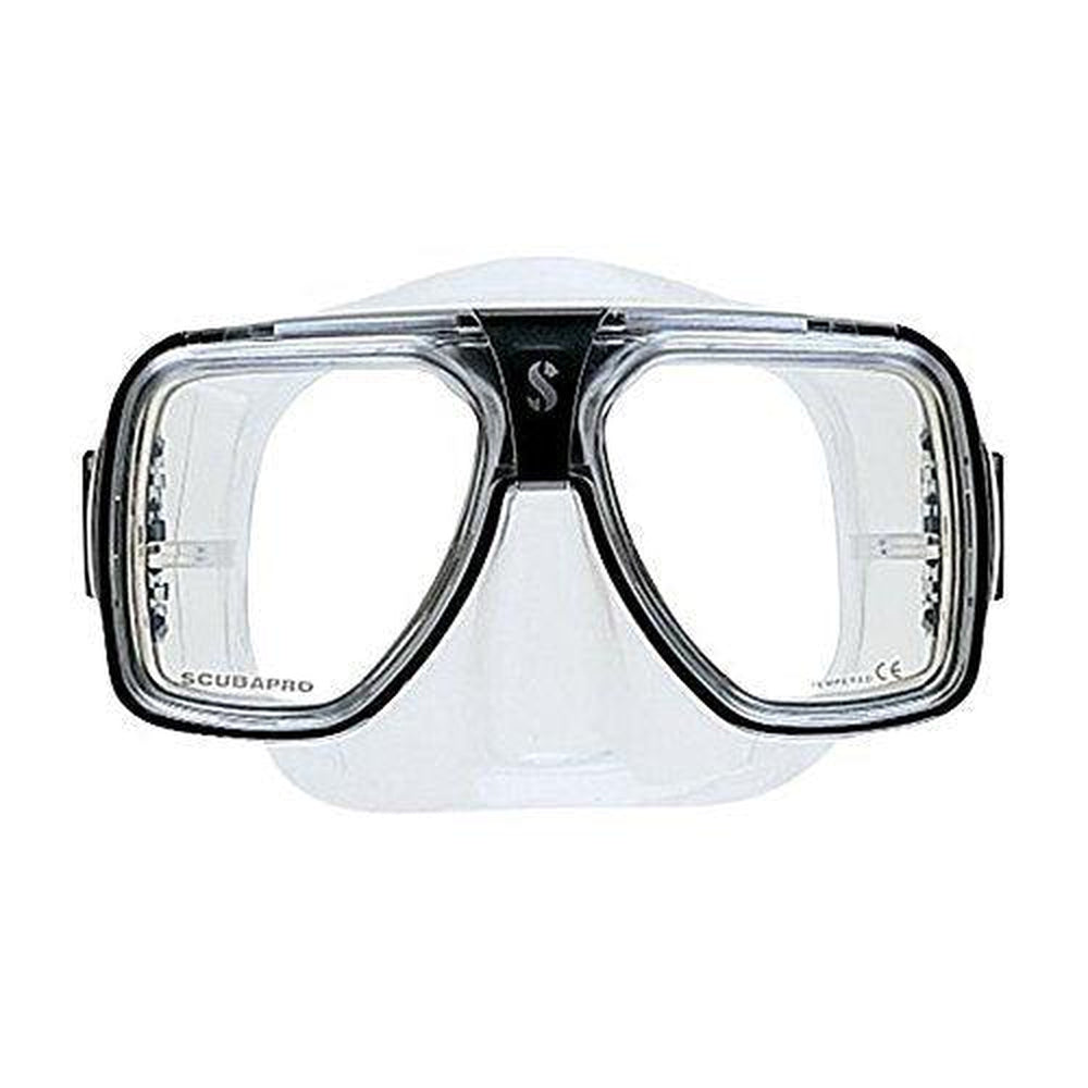 Scubapro Solara Low-Volume Dual Lens Scuba Diving Mask-Black