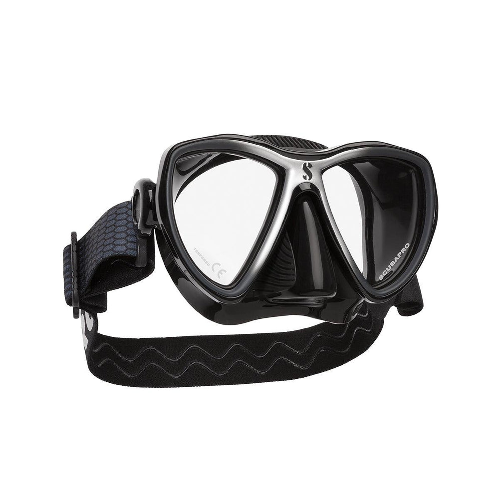 Scubapro Synergy Mini Dive Mask W Comfort Strap-Black/Silver