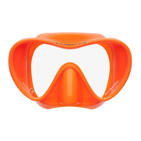 Scubapro Trinidad 3 Low-Volume Single Lens Scuba Diving Mask-Orange