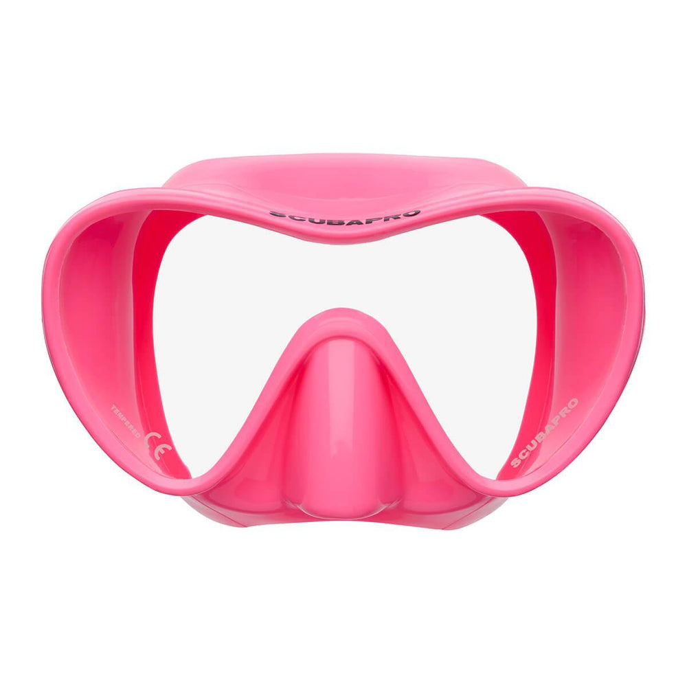 Scubapro Trinidad 3 Low-Volume Single Lens Scuba Diving Mask-Pink