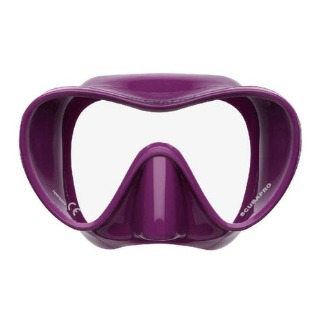 Scubapro Trinidad 3 Low-Volume Single Lens Scuba Diving Mask-Purple