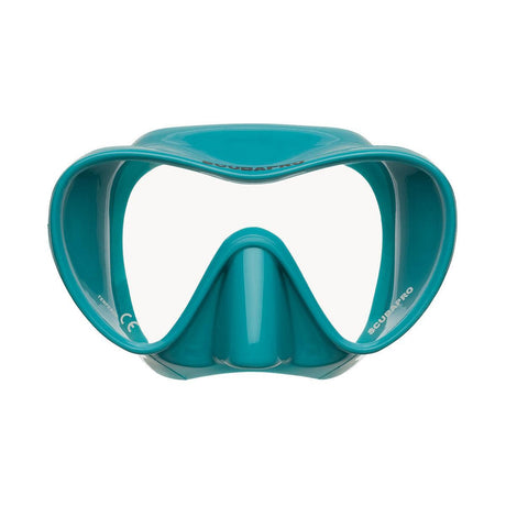 Scubapro Trinidad 3 Low-Volume Single Lens Scuba Diving Mask-Turquoise