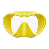 Scubapro Trinidad 3 Low-Volume Single Lens Scuba Diving Mask-Yellow