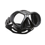 Used Scubapro Spectra Mini Two Window Dive Mask-Black/Silver