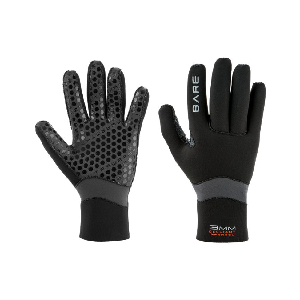 Bare 5 MM Ultrawarmth Omnired Infrared Thermal Technology Gloves-2XS