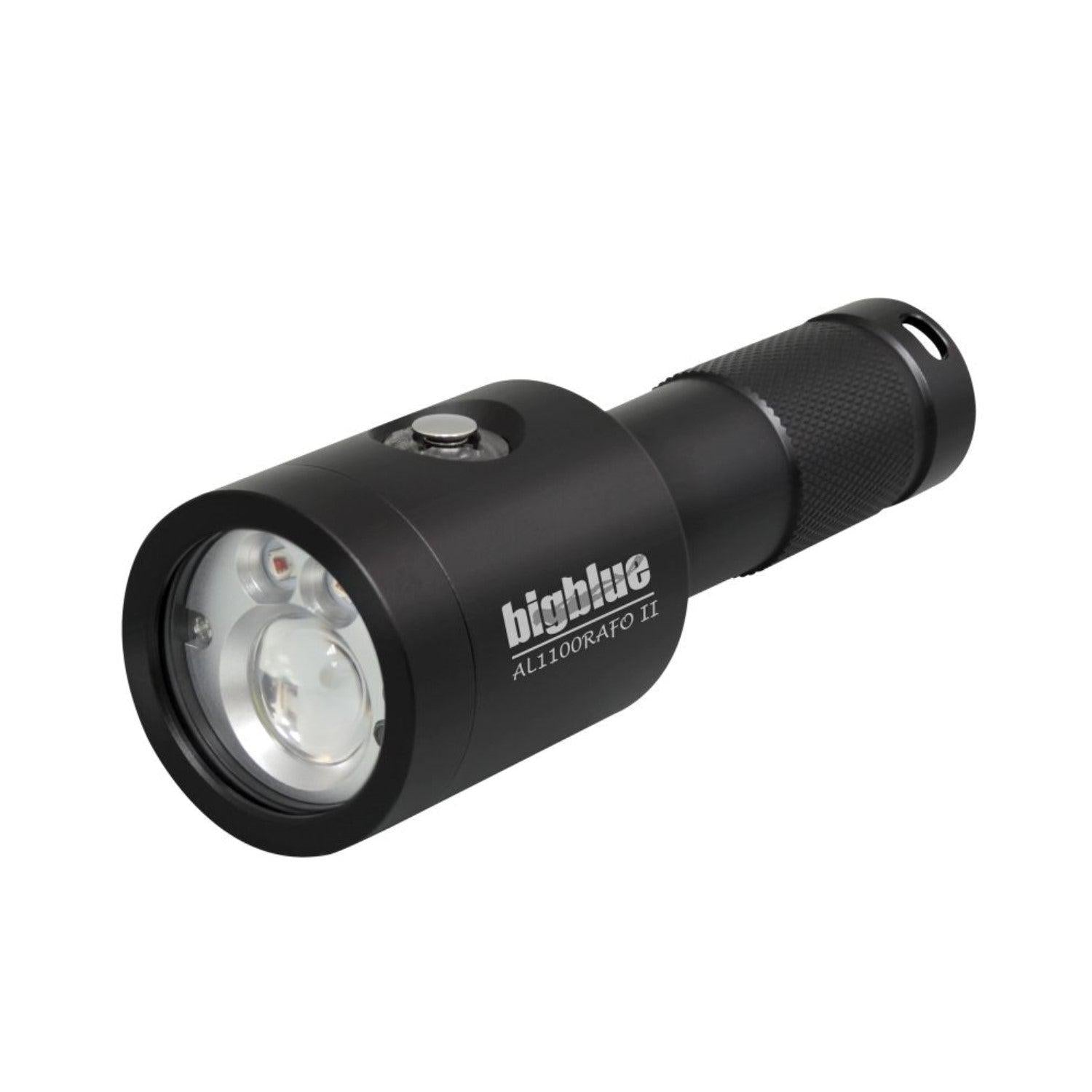 BigBlue 1100 Lumen Auto-Flash-Off Light with Built-in Red LED Mode-