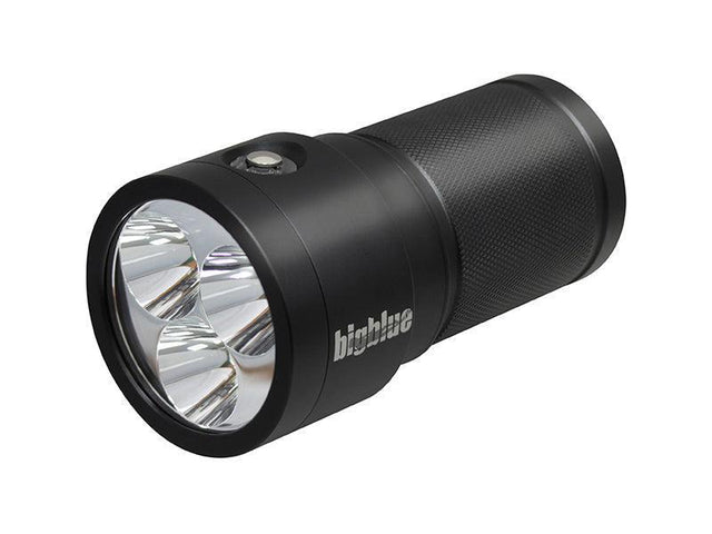 BigBlue 3500 Lumen Narrow Beam Technical Light with Extended Battery - Black-