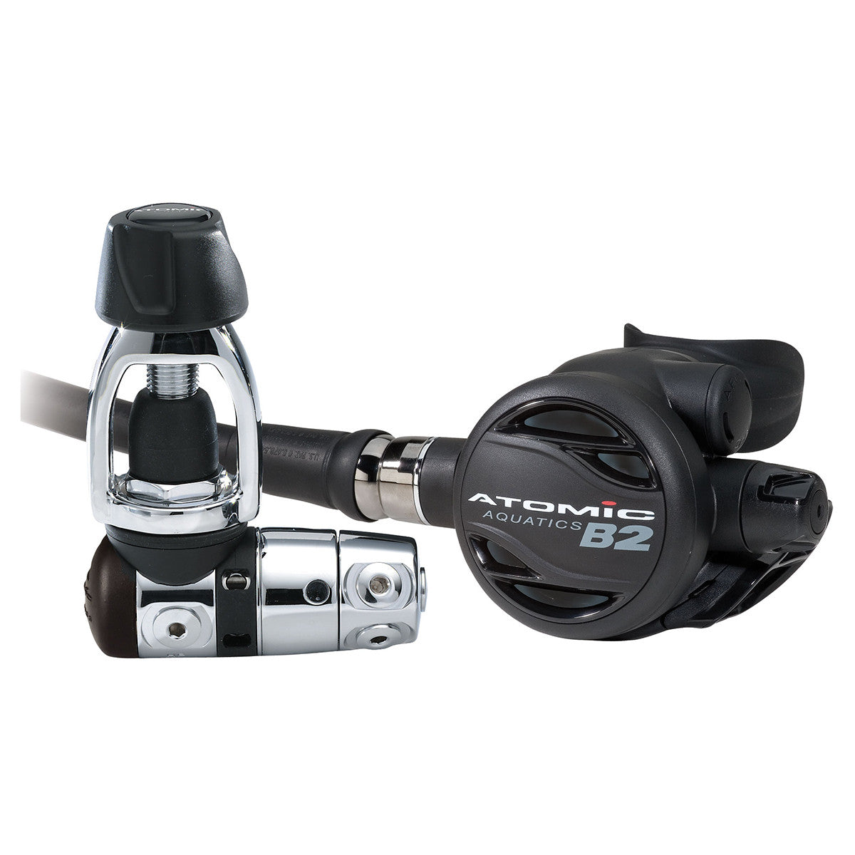 Atomic Aquatics B2 Regulator, Yoke with Color Kit and Z2 Octo Scuba Diving Package