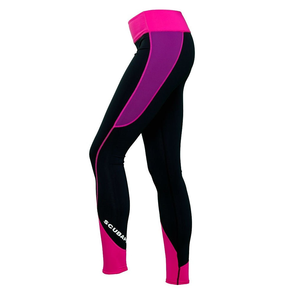 Used ScubaPro Caribbean Legging Women's (UPF80)-Pink/Purple