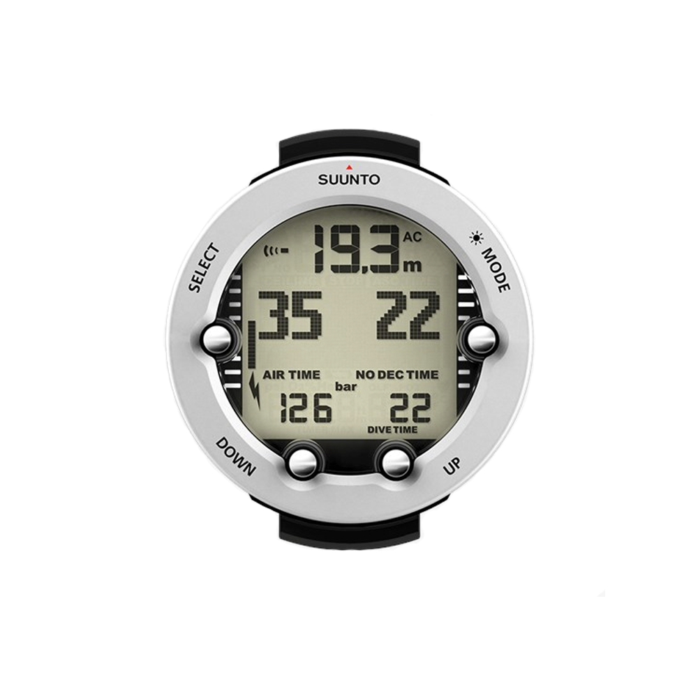 Open Box Suunto Vyper Novo Lite Graphite - USB Cable, Bungee And Rubber Boot Sold Separately