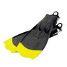 Hollis F1 Yellow Tip Vented Blade Open Heel Bat Scuba Diving Fin-Yellow