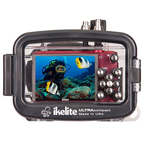 Ikelite 6282.68 Underwater Camera Housing for Nikon Coolpix S6800, Clear-