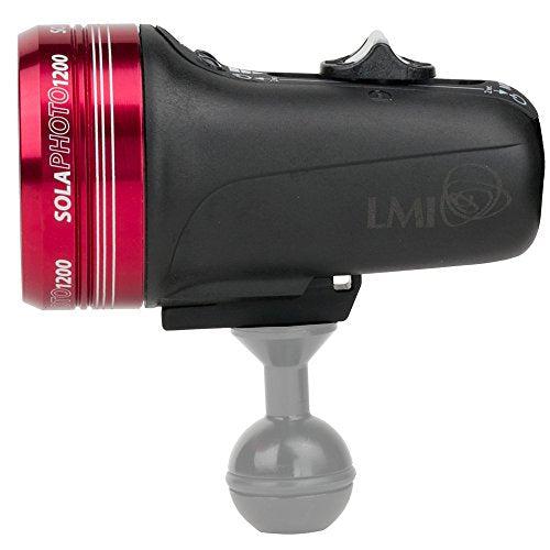 Light & Motion Sola Photo with 1200 lm Focus Light, Red-