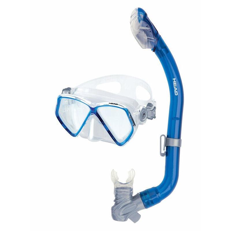 Mares Pirate Jr Dry Youth Combo-Blue/Clear