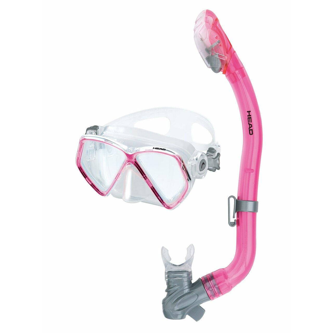 Mares Pirate Jr Dry Youth Combo-Pink/Clear