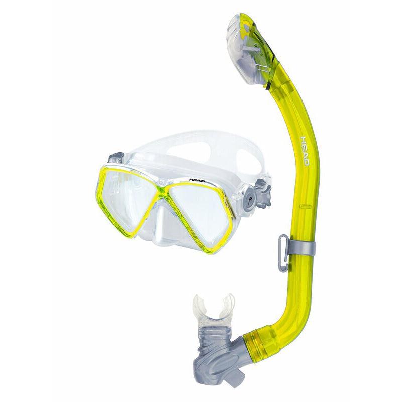 Mares Pirate Jr Dry Youth Combo-Yellow/Clear