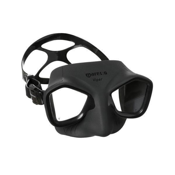 Mares Viper Free Diving and Spearfishing Mask-Black
