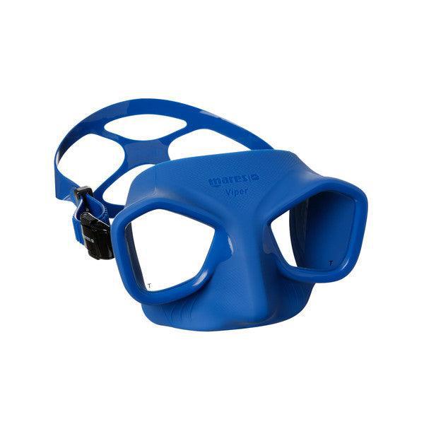 Mares Viper Free Diving and Spearfishing Mask-Blue
