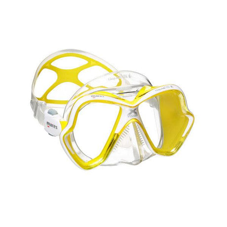 Mares X-Vision Ultra Liquidskin Dive Mask-Yellow/Clear