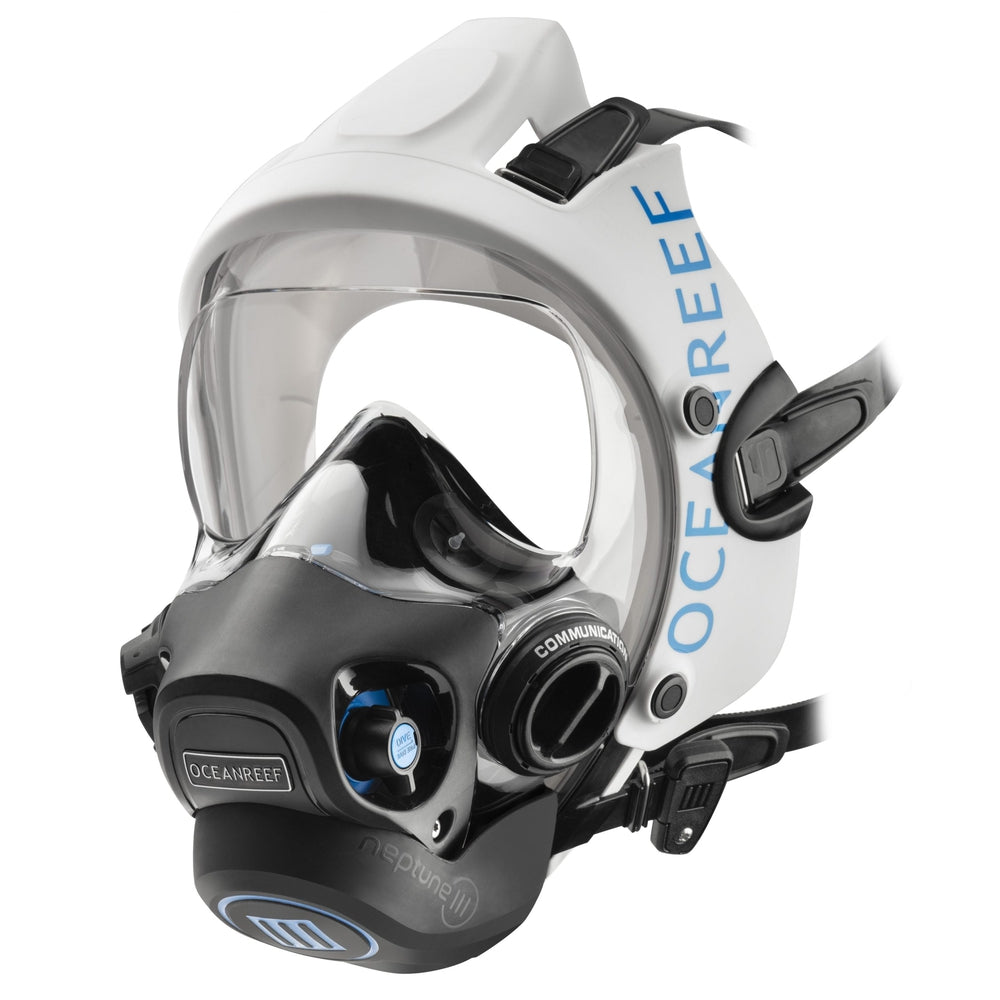 Ocean Reef Neptune III Package - Black Mask + INT 1st Stage-White