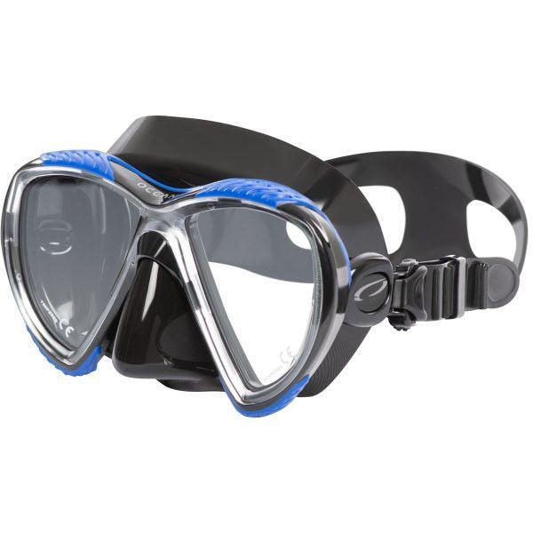 Oceanic Discovery Dual Lens Dive Mask-BK/BLUE