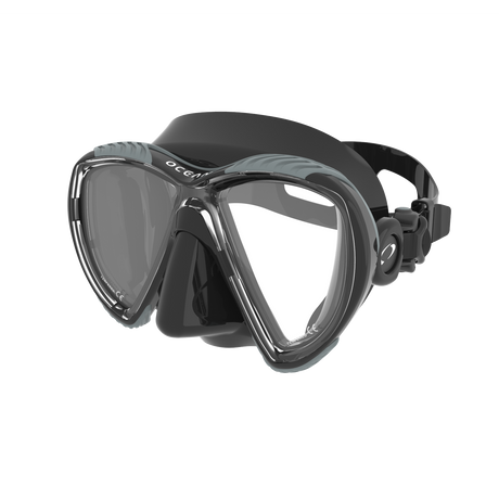 Oceanic Discovery Dual Lens Dive Mask-BK/TITANIUM