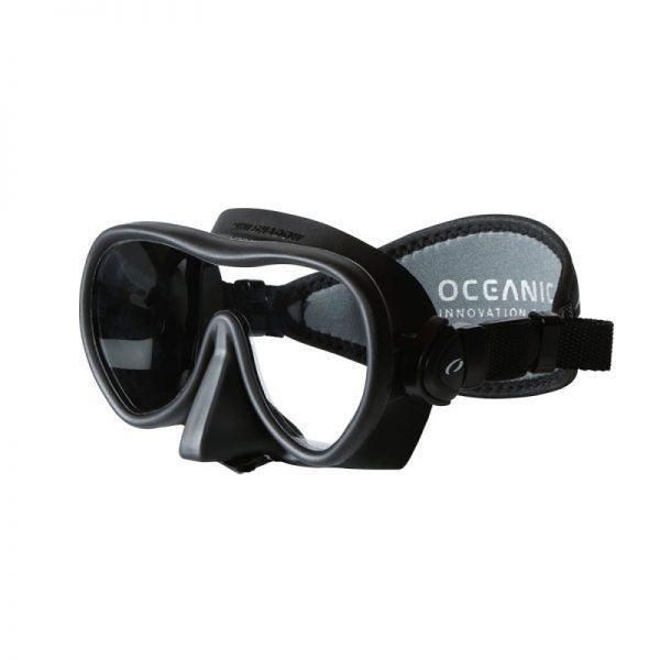 Oceanic Mini Shadow Single Lens Frameless Dive Mask-BLACK