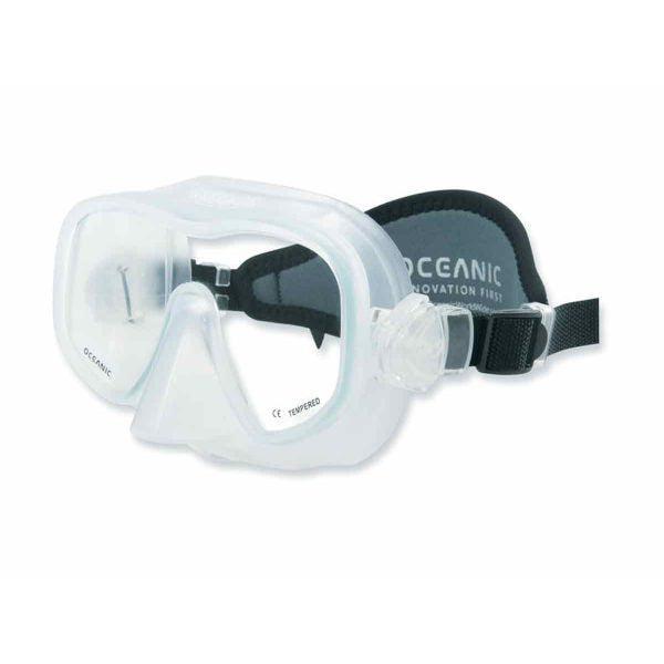 Oceanic Shadow Single Lens Low Volume Frameless Dive Mask-ICE