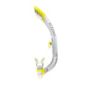 Oceanic Ultra Dry 2 Dive Snorkel-CLEAR/YELLOW