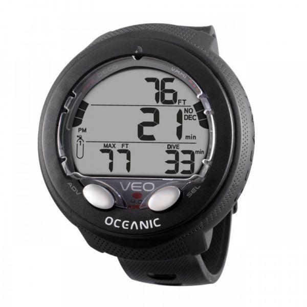 Oceanic Veo 4.0 Wrist Dive Computer-Black
