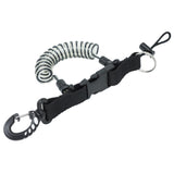 Quick Release Coil Lanyard with Buckle Scuba Essentials by DiveCatalog-