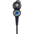 Scubapro 2-Gauge Compass, Metal Compact Pressure Gauge Dual Bar/PSI Dive Console-