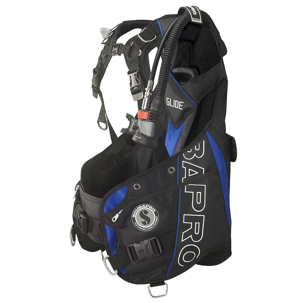 ScubaPro Glide BCD with AIR2 (5th Gen)-Black/Blue