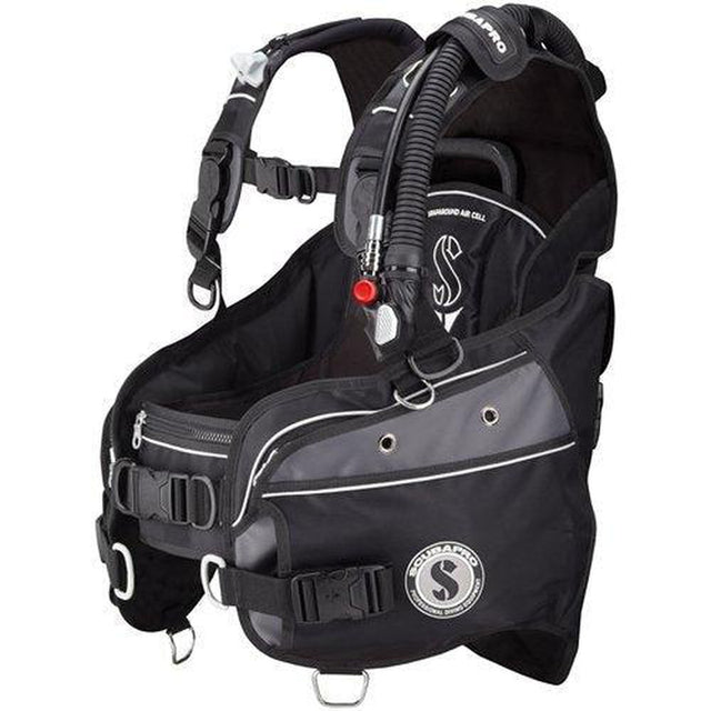 ScubaPro Glide X BCD with AIR 2 5th Gen (Black, X-Large)-