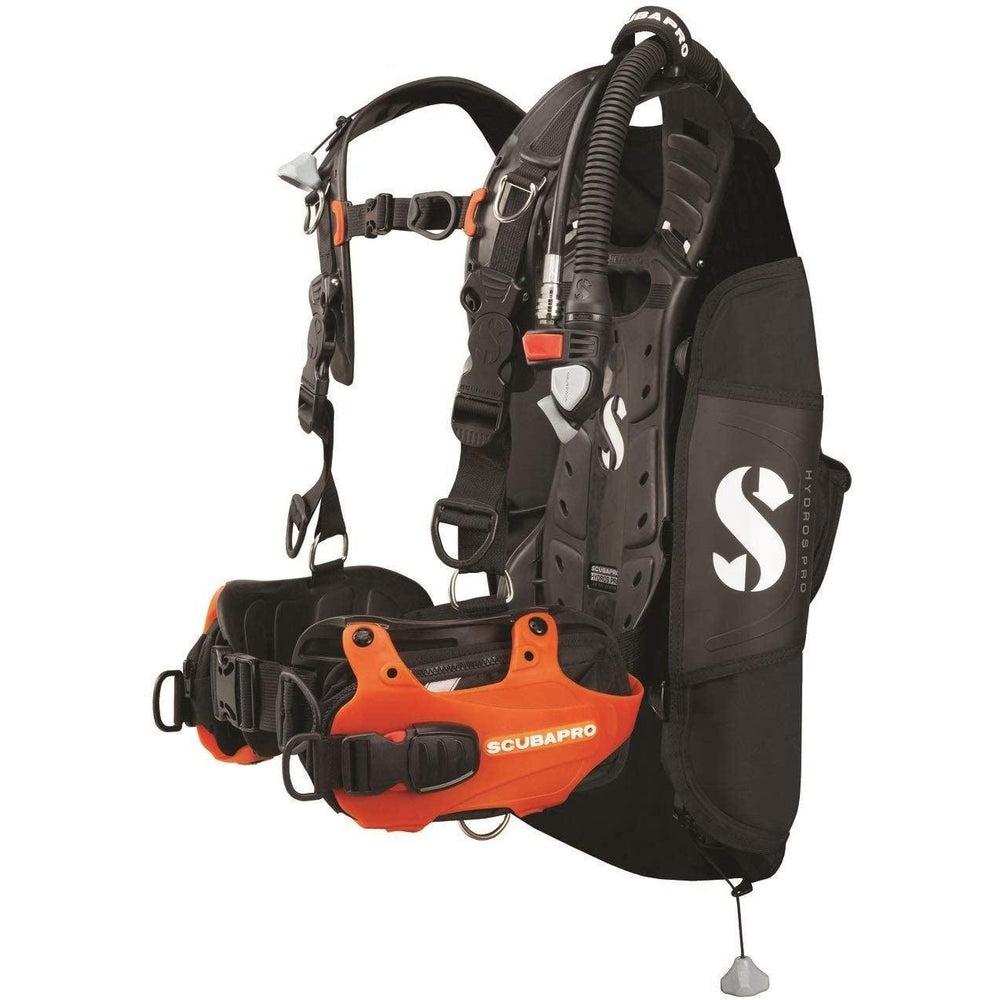 ScubaPro Hydros Pro BCD with BPI - Womens with Color Kit Installed-Orange
