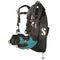 ScubaPro Hydros Pro BCD with BPI - Womens with Color Kit Installed-Turquiose