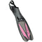 Scubapro Jet Sport Adjustable Open Heel Scuba Diving Fin-Black/Pink