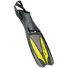 Scubapro Jet Sport Adjustable Open Heel Scuba Diving Fin-Black/Yellow