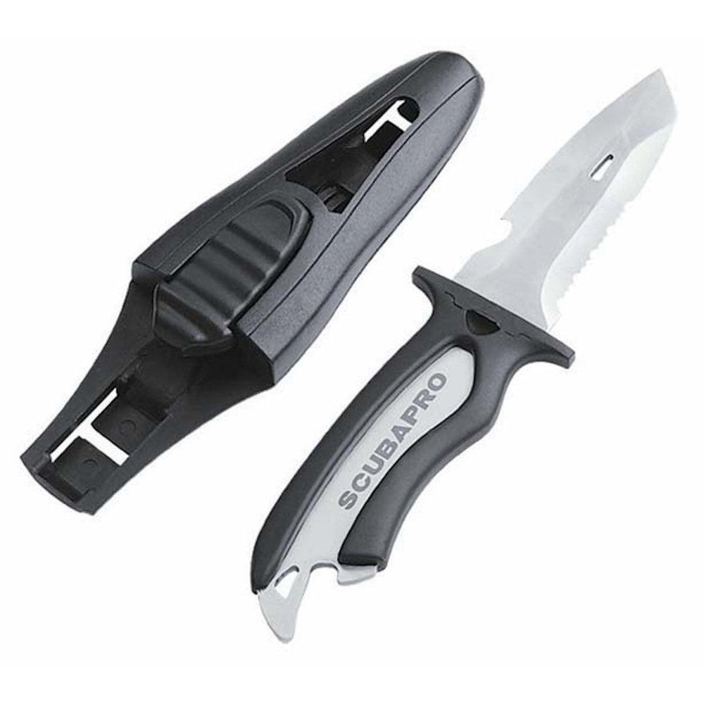 Scubapro Mako 304 Stainless Tanto Tip Multi-Function Dive Knife-