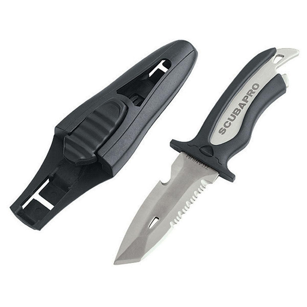 Scubapro Mako Titanium Lightweight Multi-Function Dive Knife-