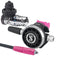 ScubaPro MK25 EVO DIN 300/G260 Dive Regulator with Mouthpiece Hose Protector-Pink