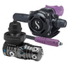 ScubaPro MK25 EVO/A700 CARBON BT Dive Regulator DIN with Mouthpiece & Hose Protector-Purple