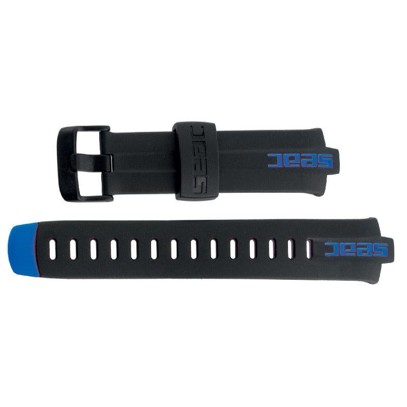 Seac Action HR Dive and Freediving Computer Replaceable Strap-Black/Blue