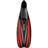 Seac F-100 Pro Underwater Full Foot Fin-Red