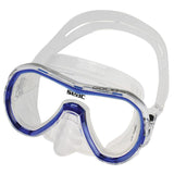 Seac Giglio Silicon Youth Diving Mask-S/kl Blue
