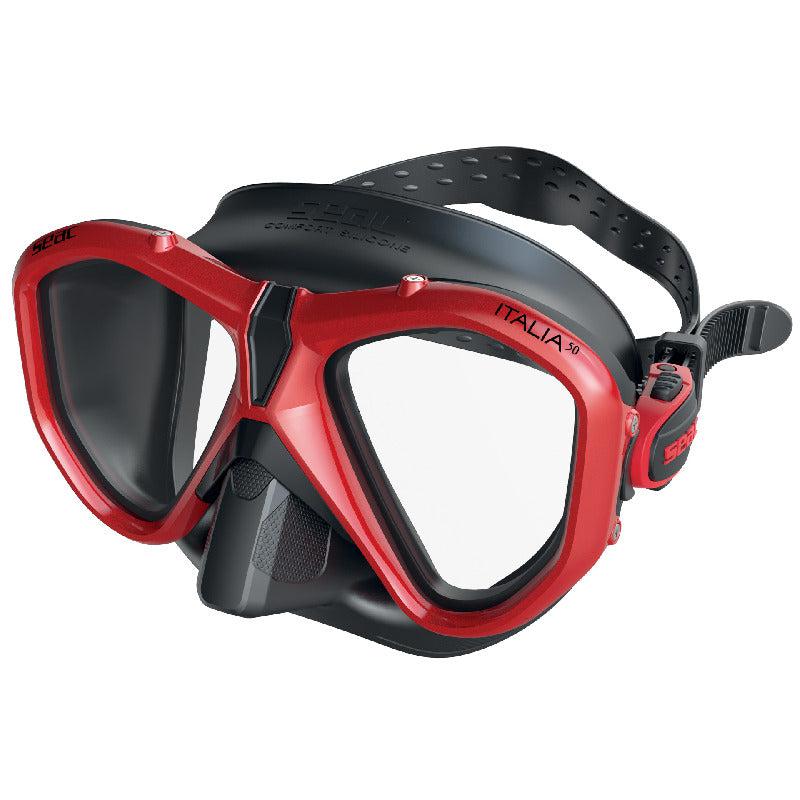 Seac Italia 50 Mask-S/BL Red Metal